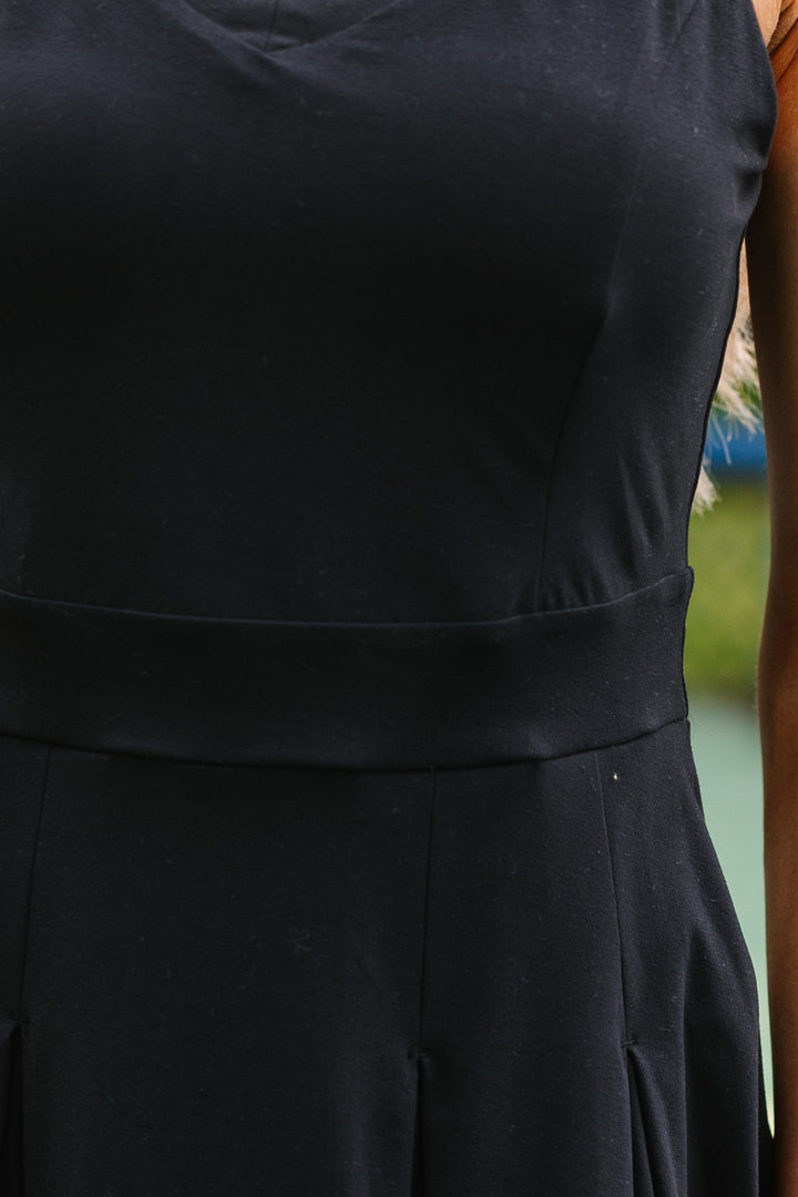 Better Than Every Black Tennis Dress w/ Shorts