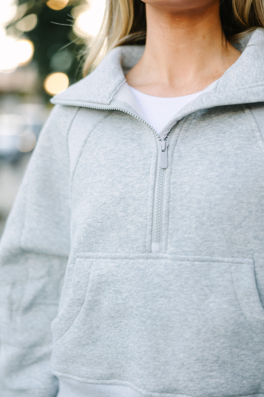 Always Direct Heather Gray Pullover
