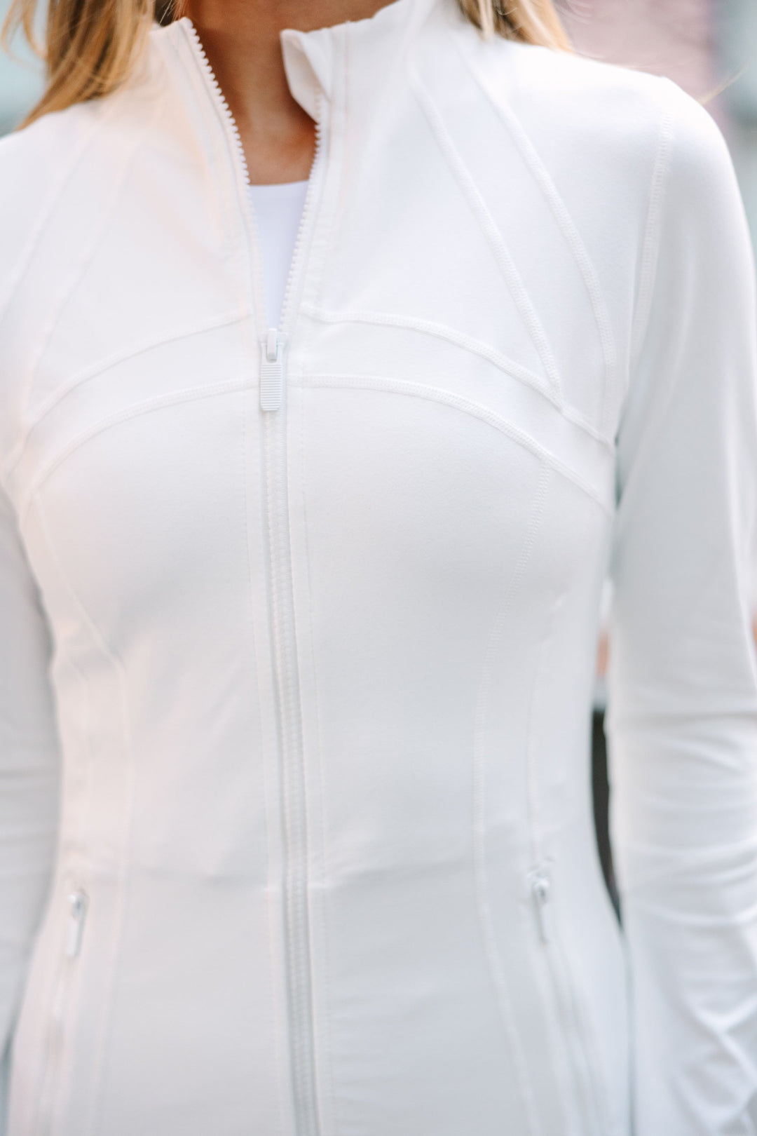 On Your Terms White Jacket