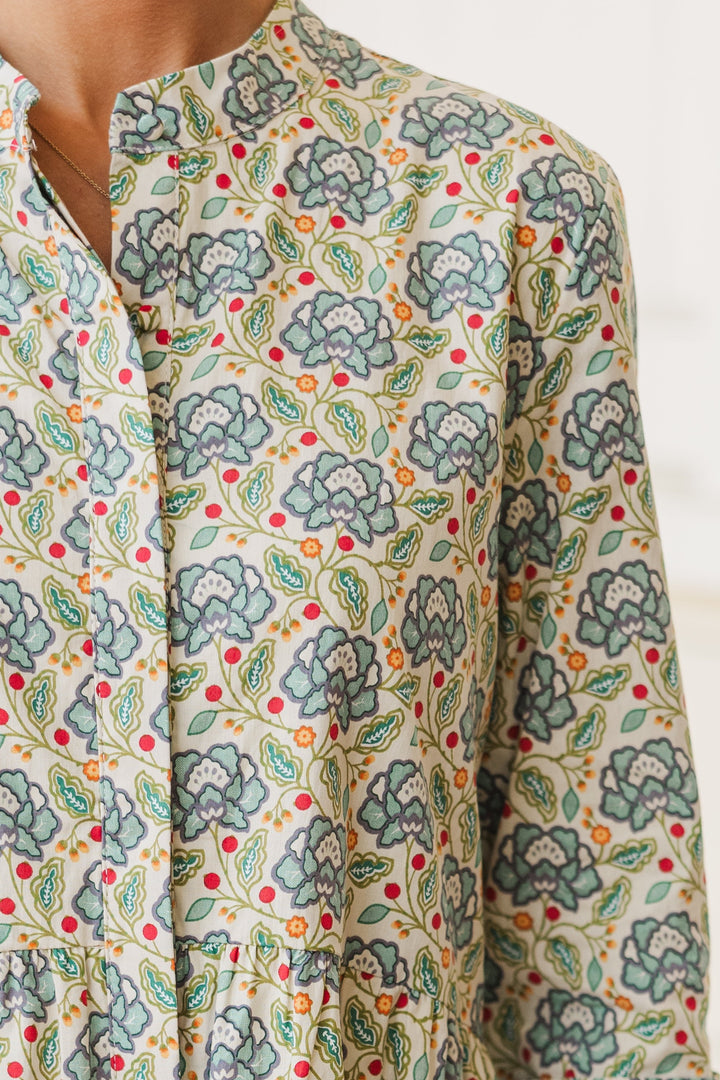 Always The One Green Floral Dress