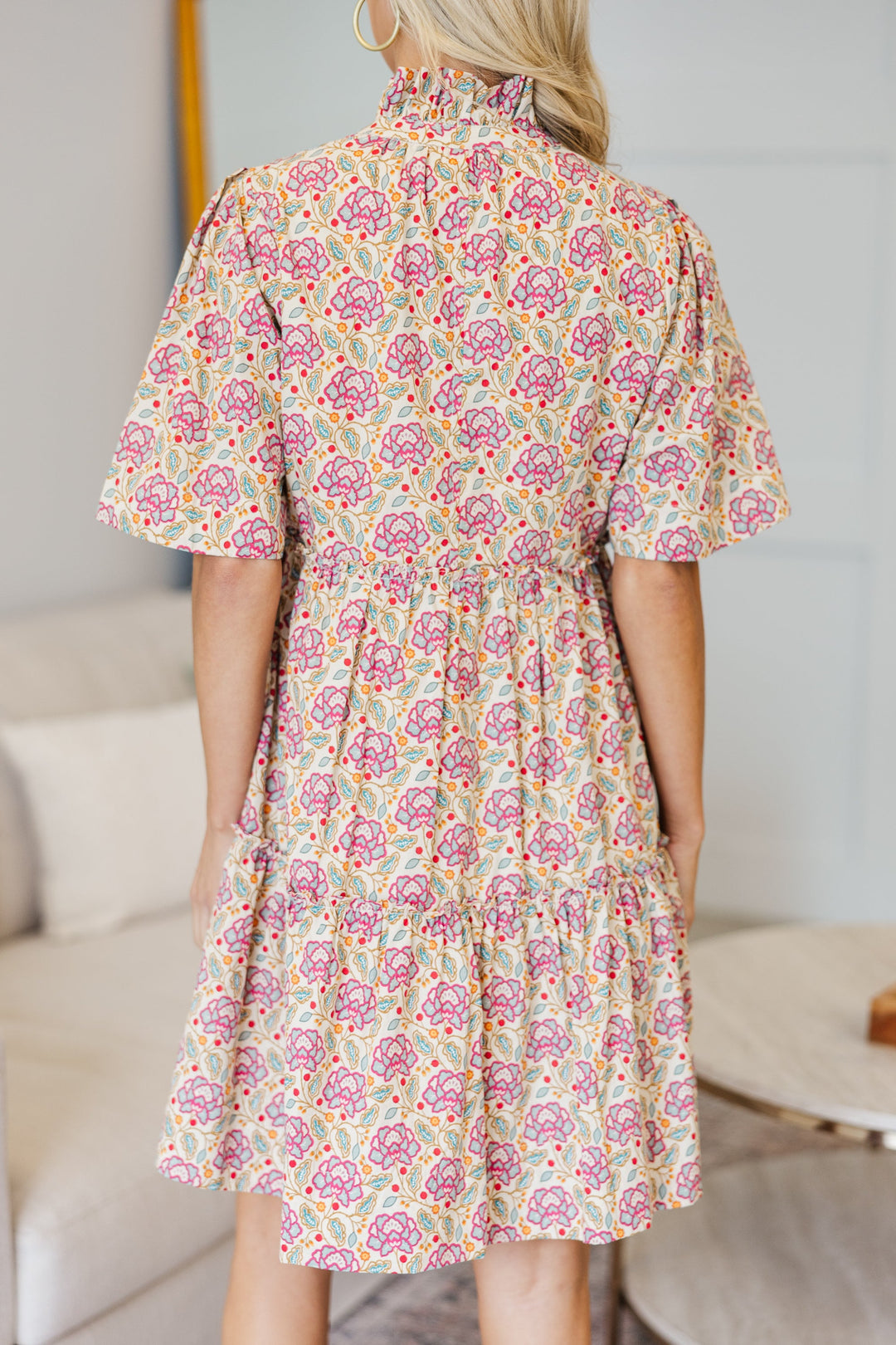 NURSING COLLECTION: Feeling Your Best Magenta Purple Paisley Dress