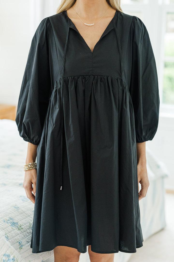 NURSING COLLECTION: It's All True Black Dress