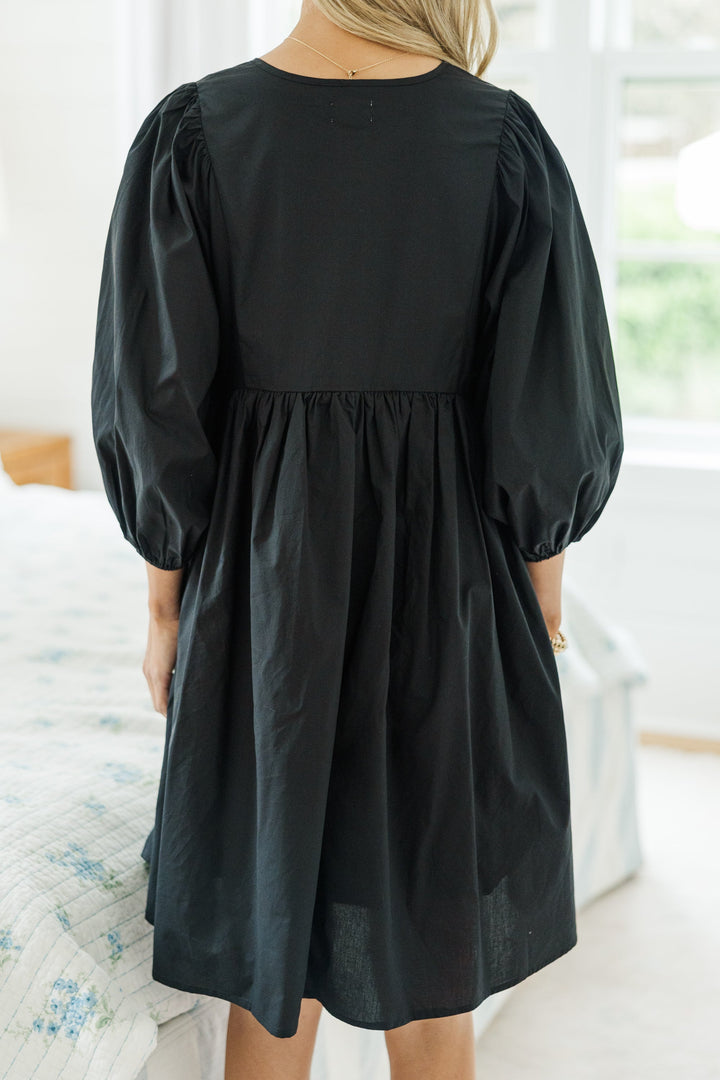 NURSING COLLECTION: It's All True Black Dress