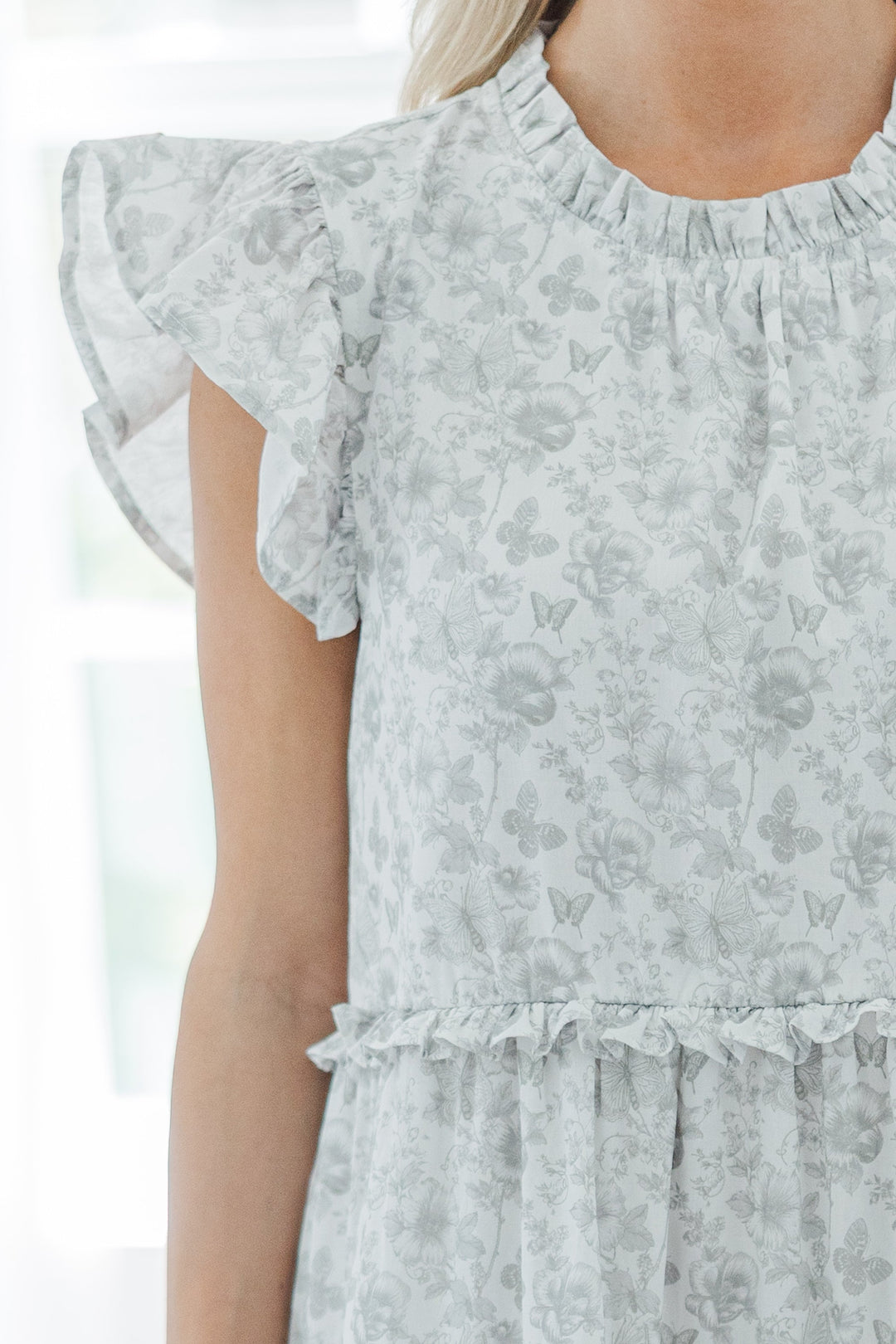NURSING COLLECTION: Check This Out Taupe Midi Dress