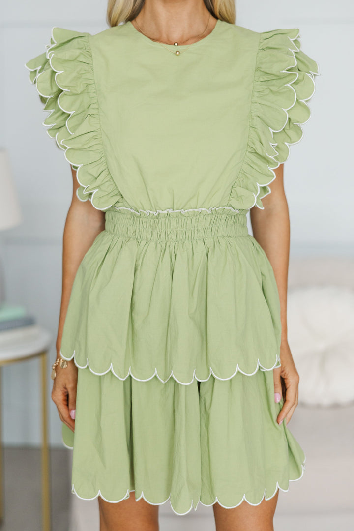 NURSING COLLECTION: Keep You Close Sage Dress