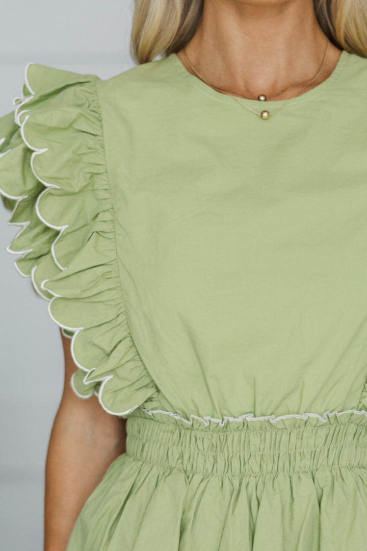 NURSING COLLECTION: Keep You Close Sage Dress
