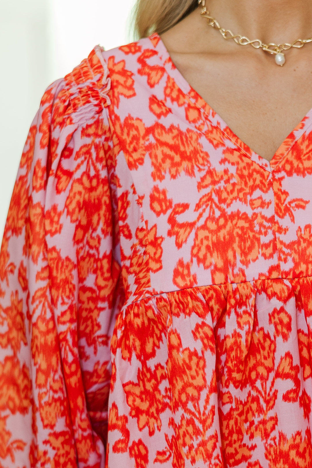 NURSING COLLECTION: All So Nice Lavender Floral Tunic