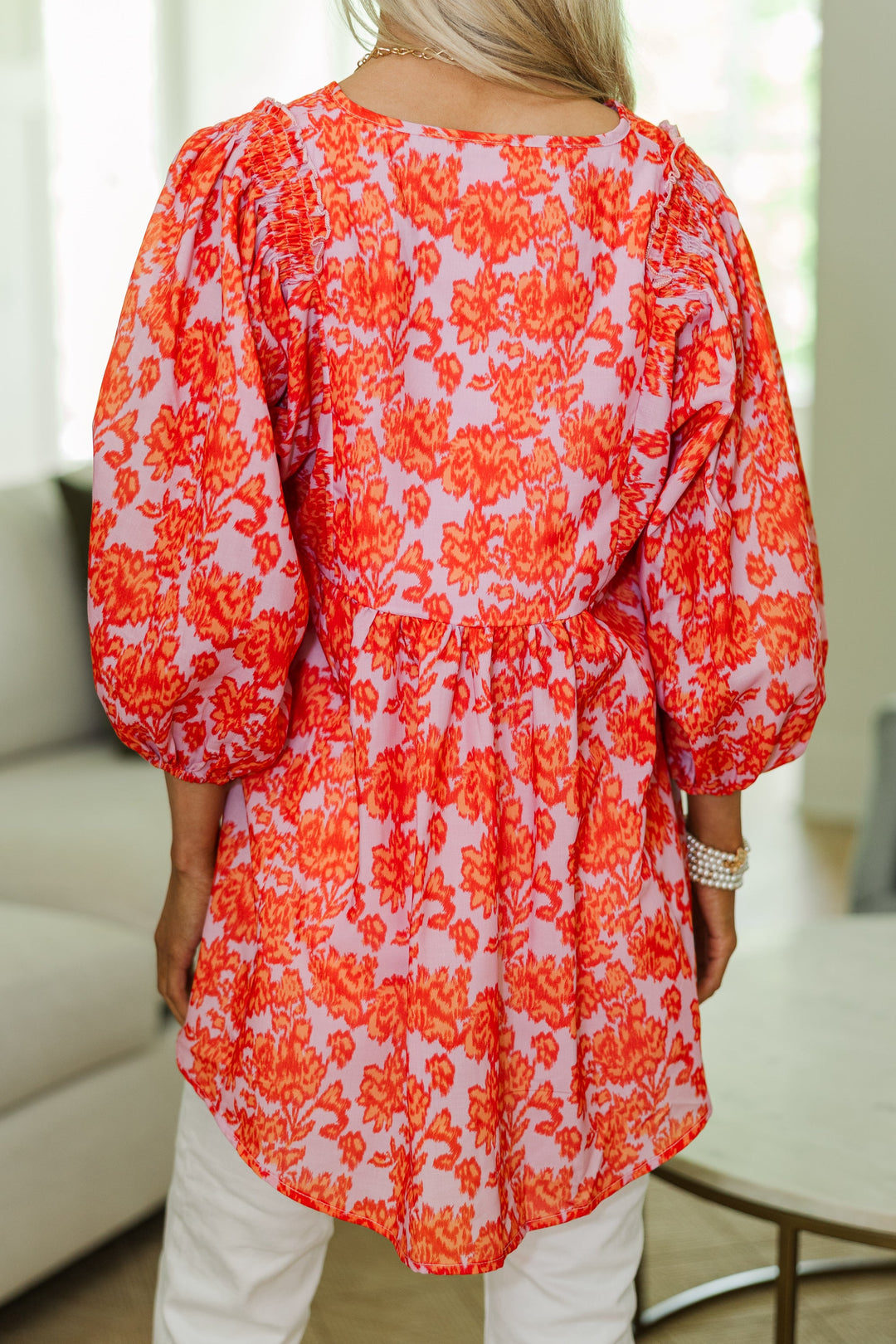 NURSING COLLECTION: All So Nice Lavender Floral Tunic