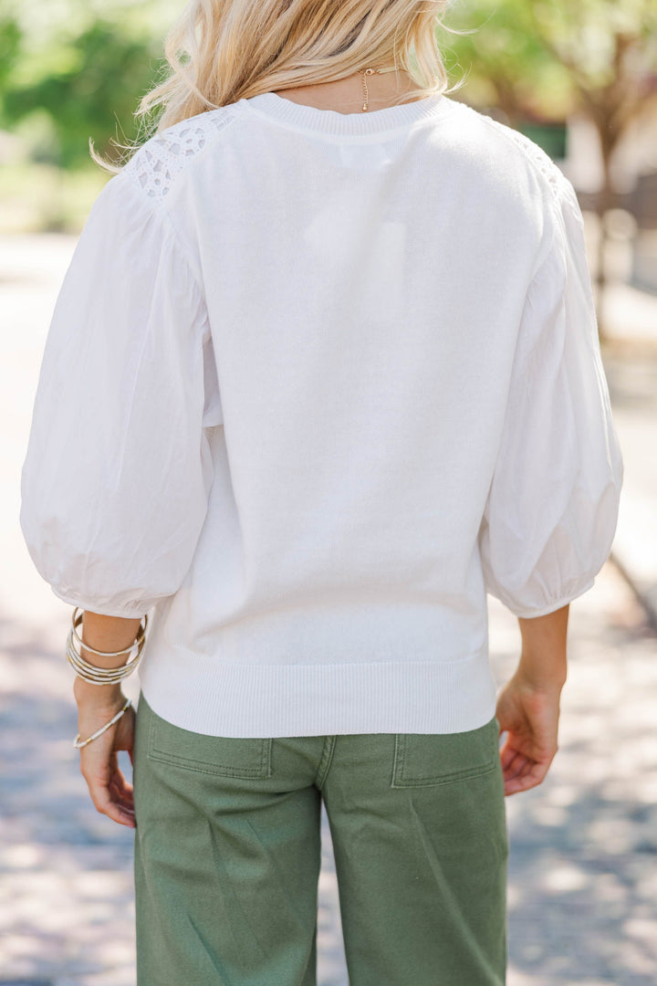 Fate: Share With You Off White Sweater