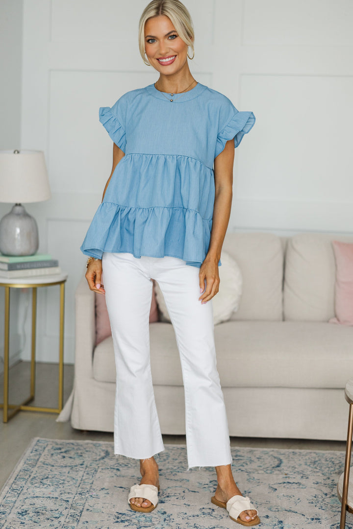 NURSING COLLECTION: Hear Your Call Babydoll Top