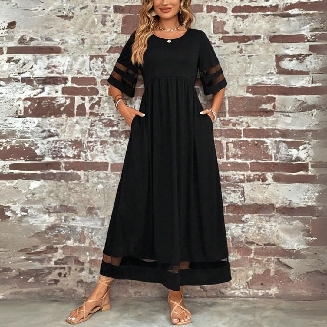 Sofia's collection – Flattering Tummy-Smoothing Midi Dress