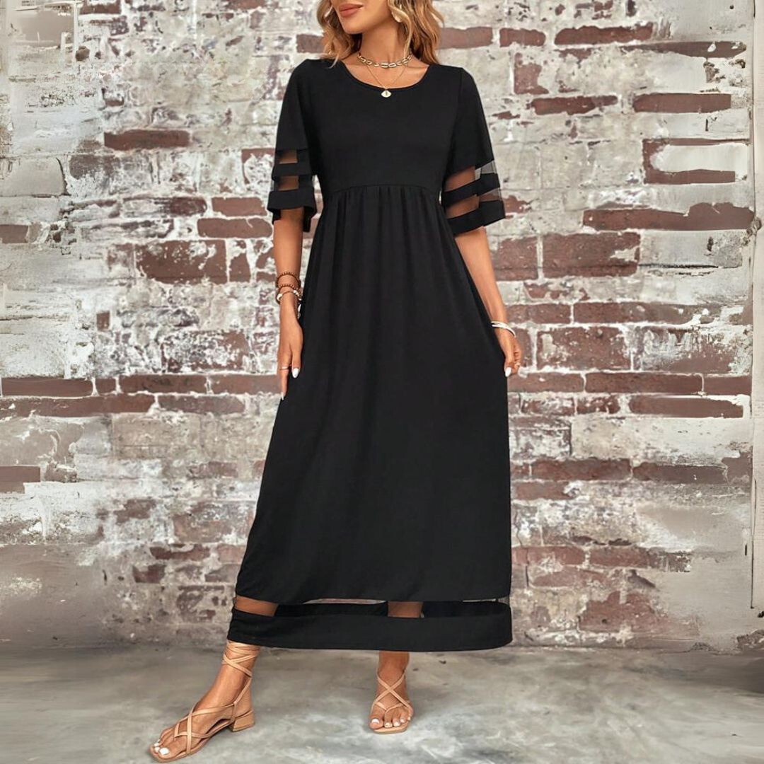 Sofia's collection – Flattering Tummy-Smoothing Midi Dress