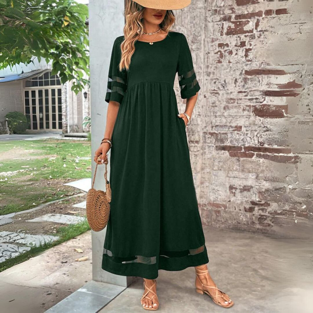 Sofia's collection – Flattering Tummy-Smoothing Midi Dress