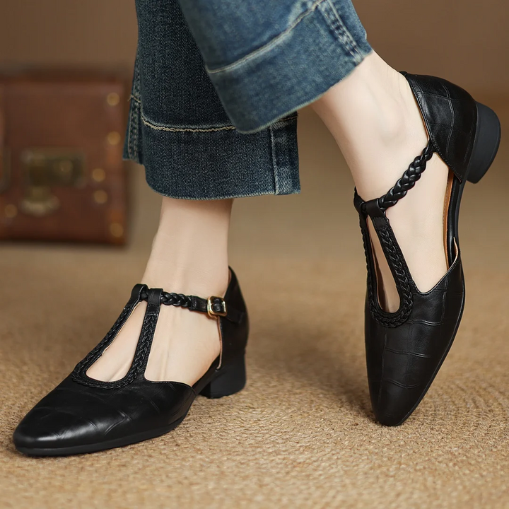 Sarah&Kate™| Kepa Leather Mary Janes