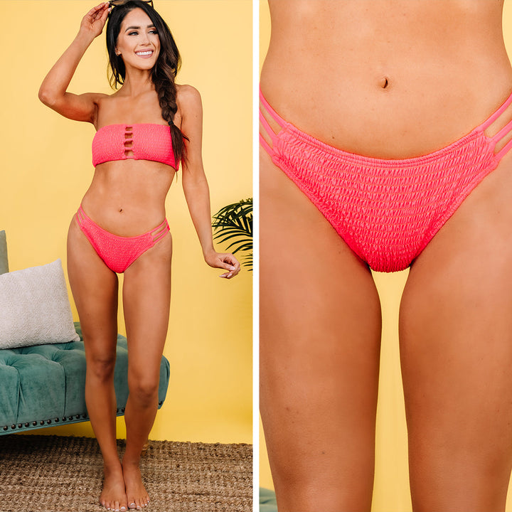 Summer Influence Fuchsia Pink Bikini Bottoms