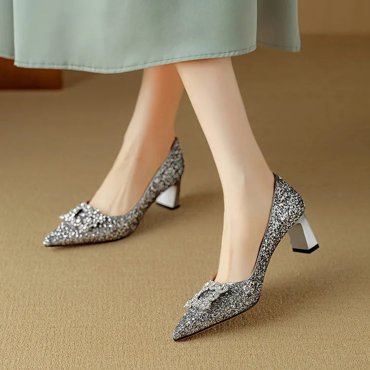 Sarah&Kate™| Gloria Glitter Pumps