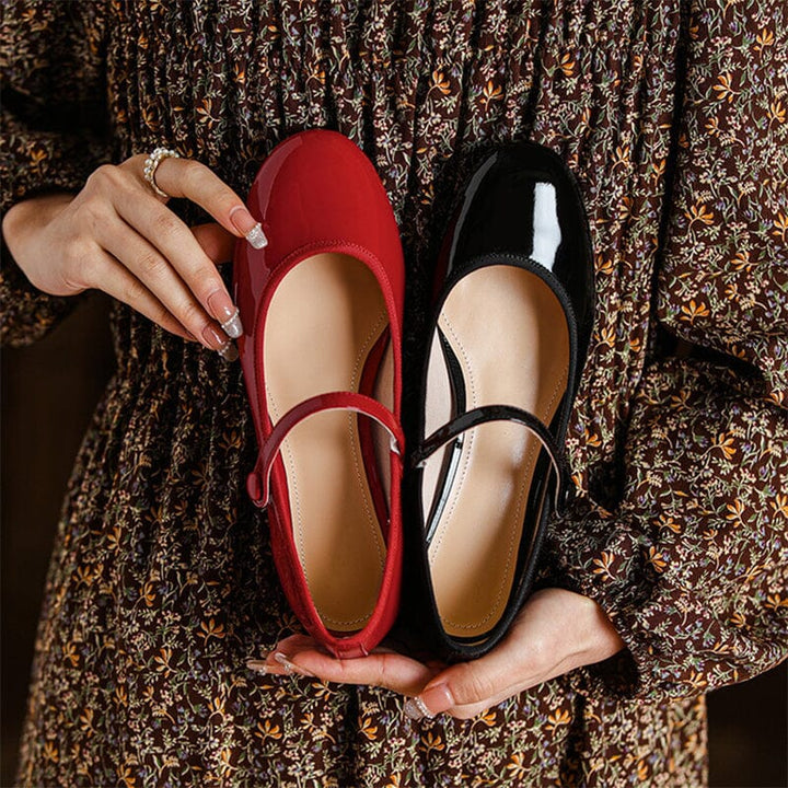 Sarah&Kate™| Livy Leather Mary Janes