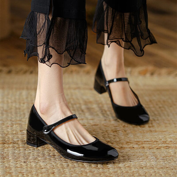Sarah&Kate™| Livy Leather Mary Janes